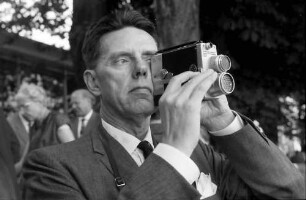 Nobelpreisträgertagung 1960 Mediziner; Maikäferrede: Philip S. Hench filmend