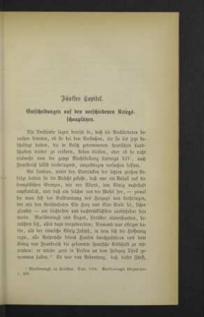 Fünftes Capitel. - Sechstes Capitel.