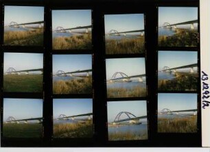 Elbebrücke - Einweihung, Dömitz, 1992