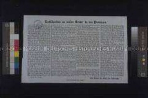 Maueranschlag: Sendschreiben an unsere Brüder in den Provinzen. Flugschrift Des Vereins für König und Vaterland; Berlin, 8. Juli 1848