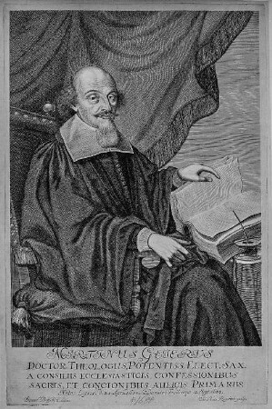 Bildnis des Theologen Martin Geier