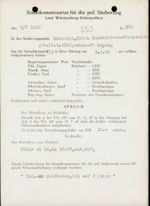 Menschel, Erich