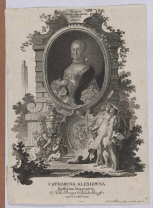 Bildnis der Katharina Alexiewna, Zarin von Russland