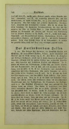 Das Kurfuerstenthum Hessen