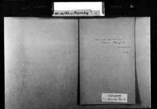 Schreiben von Franz von Stengel, Karlsruhe, an Wilhelm von Meysenbug: - eine Verleudmung Stengels durch die Legationsrat Mariano von Uria