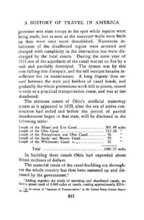 CHAPTER XXXVIII - TRAVEL ON THE CANALS - THE EARLY BOATS PATTERNED AFTER KEEL-BOATS AND BARGES - CHANGES IN THEIR FORM AND ARRANGEMENT - LINE-BOATS AND PACKET-BOATS - GOING TO BED ON A CANAL PACKET - THE SLEE