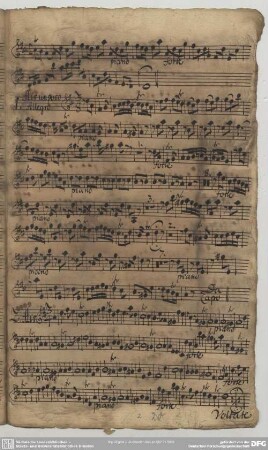 Fasch, J. F.[?], Suiten, D-Dur / Ausw.