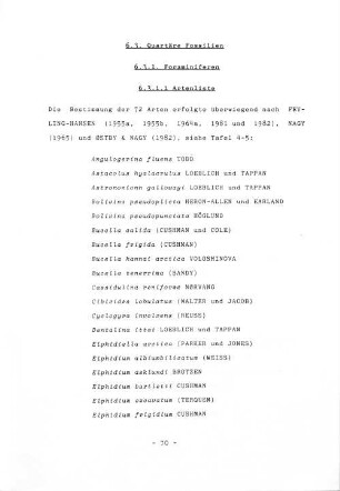 6.3.1.1. Artenliste.