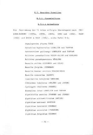 6.3.1.1. Artenliste.