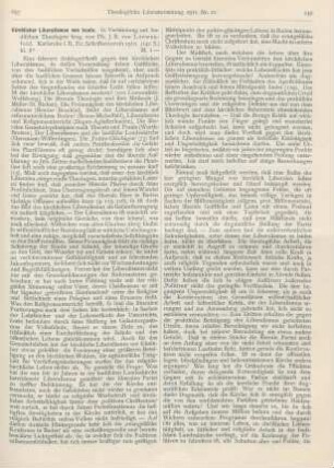 657-659 [Rezension] Loewenfeld, J. R. von (Hrsg.), Kirchlicher Liberalismus von heute