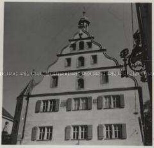Dinkelsbühl, Giebel des Heilig-Geist-Spitals