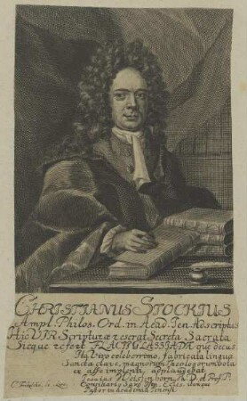 Bildnis des Christianus Stockius