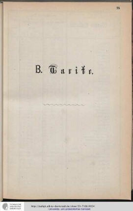 B. Tarife
