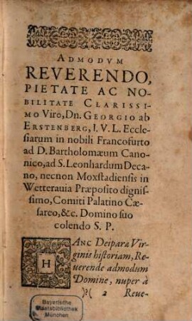 Historia Deiparae Virginis Mariae ...