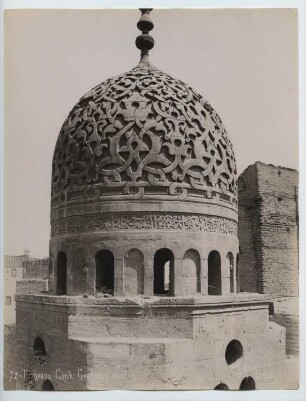 Nördliche Totenstadt, Kairo Mausoleumskuppel: Ansicht