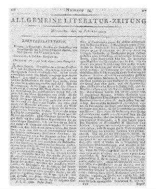 Feuerbach, P. J. A. von: Revision der Grundsätze und Grundbegriffe des positiven peinlichen Rechts. etc. (Beschluß der im vorigen Stück abgebrochenen Recension)