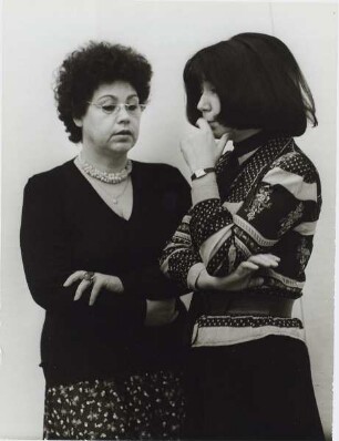 Gisela Steineckert und Irmtraut Morgner : VIII. Schriftstellerkongreß der DDR vom 29.05-31.05.1978 in Berlin