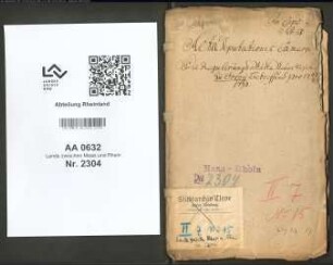 Regulierung des städtischen Steuerwesens zu Orsoy