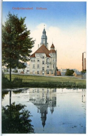 Großröhrsdorf. Rathaus
