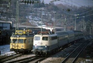 Gäubahn Stuttgart-West Lok 110 289 D 481 S-ZH Turmtriebwagen 701 133