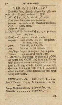 Verba Defectiva