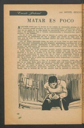 Matar es poco : Cuento policial