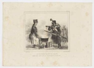 Le Bouillon du passage..., Blatt 3 der Folge "Album de 1834"