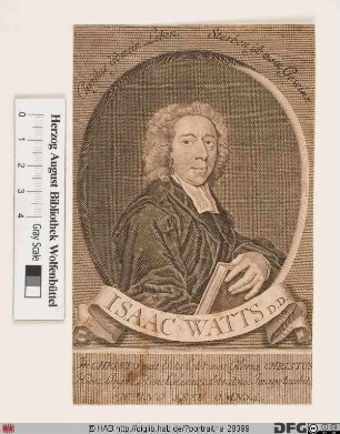 Bildnis Isaac Watts