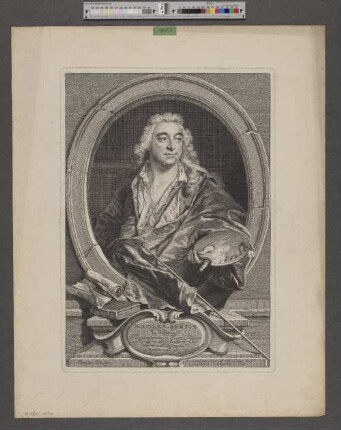 Nicolas Bertin de Paris : Peintre ordinaire du Roy, Adjoint a Recteur en son Academie de Peinture et Sculpture Mort le 11 avril 1736
