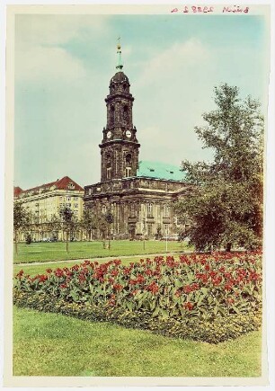 Dresden. Die Kreuzkirche