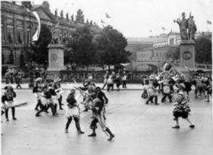 700-Jahrfeier Berlins - Die Pankgrafen erstürmen die Mauern Berlins