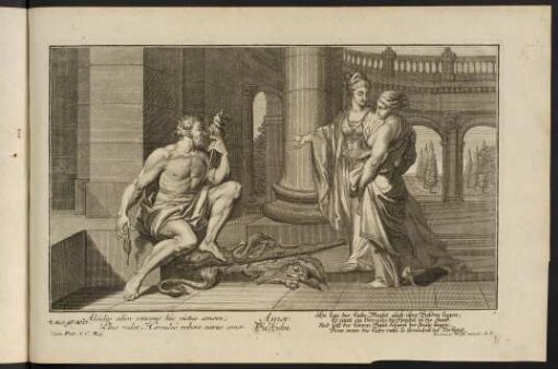 71r-71v, Blatt 1: Amor. die Liebe.