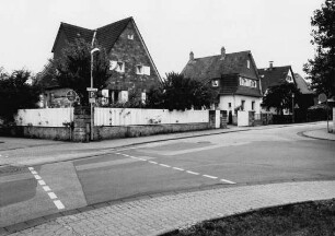 Gesamtanlage westliche Gartenstraße; Bensheim, Gartenstraße, Schützenstraße