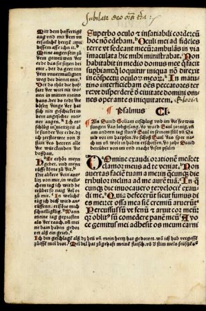 Psalmus CI. - Psalmus CX.
