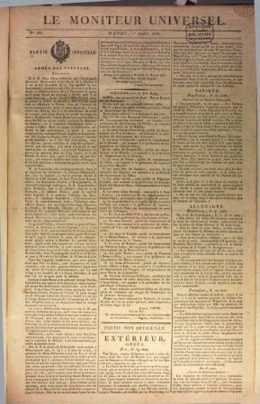 Le moniteur universel. 71. 1823, Juli - Dez.