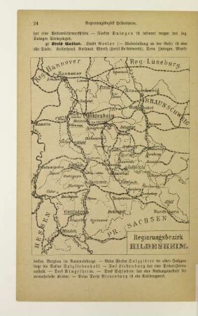 Regierungsbezirk Hildesheim