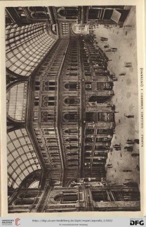 Napoli – Galleria Umberto I (Interno) – Galerie Humbert Ier – Galleria Umberto I – Galerie Umberto der I