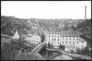 Bautzen. Blick auf Seidau, Hammermühle