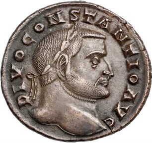 Münze, Follis, 306 - 307