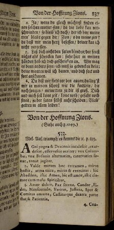 Von der Hoffnung Zions