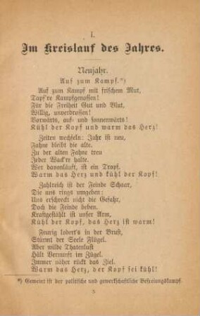 Neujahr.