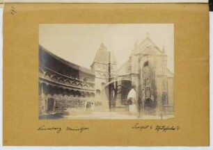 Marientor, Naumburg/Saale: Ansicht (aus: Skizzen- und Fotoalbum 20)