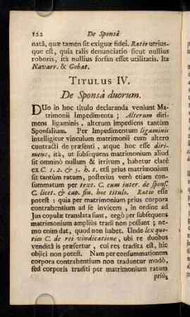 122-135, Titulus IV
