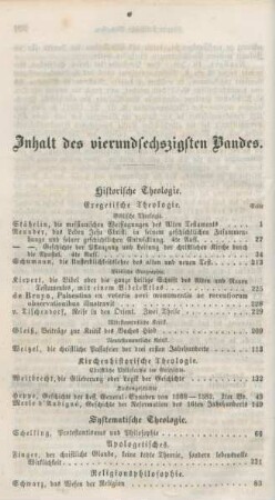 292-294 Inhaltsverzeichnis