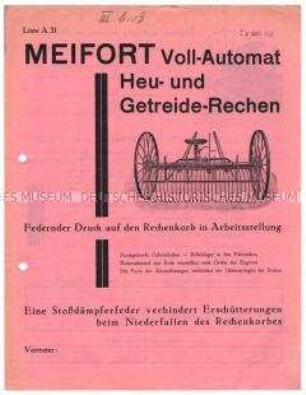 Heu- und Getreiderechen