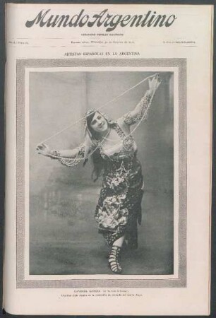 Artistas españolas en la Argentina [Fotografía] : Candida García