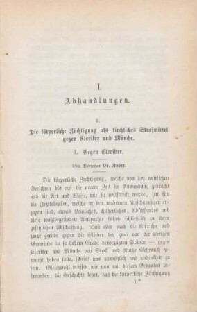 3-78 Die körperliche Züchtigung als kirchliches Strafmittel gegen Cleriker und Mönche : I. Gegen Cleriker