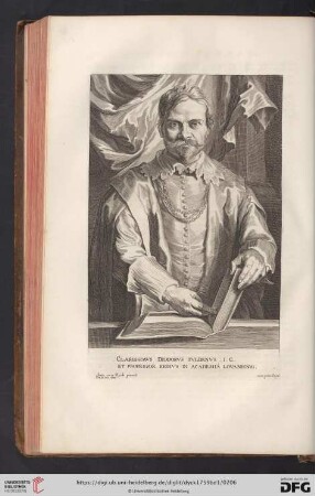 Diodore Tulden, jurisconsulte et professeur du roi dans l'université de Louvain