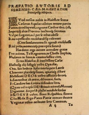 Brevis adumbratio solennitatis in divi Rudolphi II. Rom. Caesaris semper Aug. ad comita Ratisb. felici ingressu conspect. anno sol. 1594
