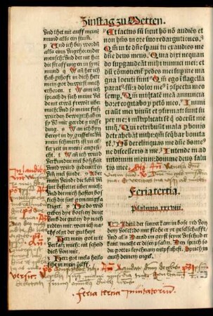 Feria tertia. Psalmus .xxxviii.